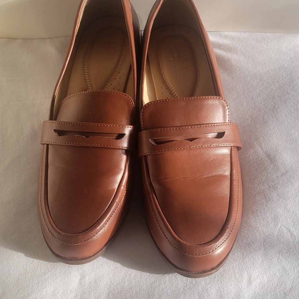 Brown Leather Loafers